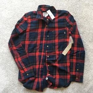 Vans Flannel (red & blue plaid)